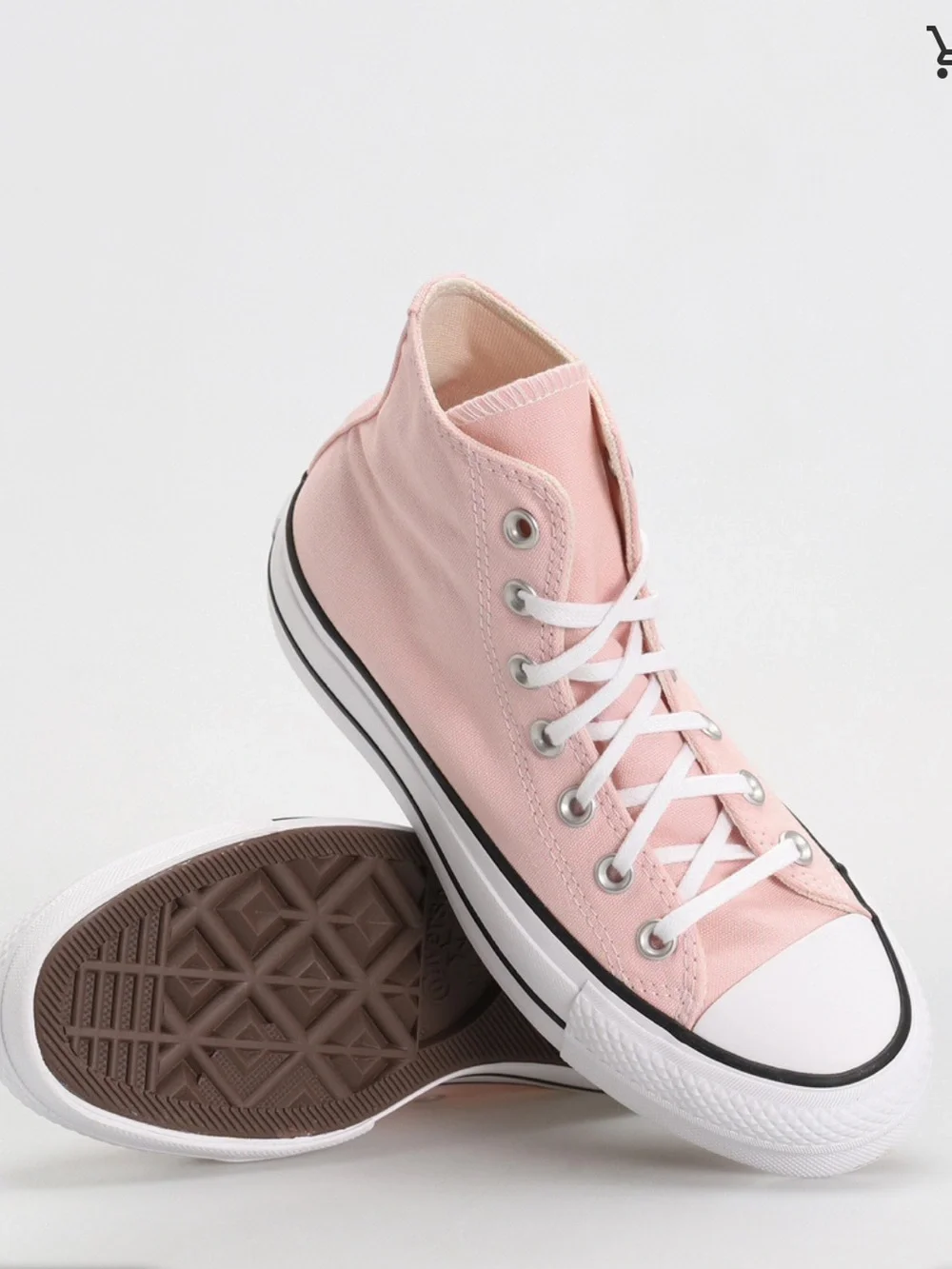 Converse Chuck Taylor All Star Lift Hi platform sneakers pink size 7.5
